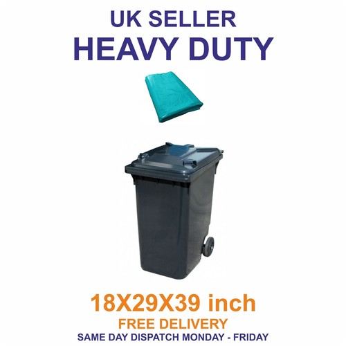 Green heavy duty refuse sacks - green,