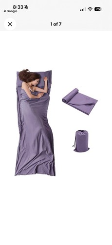 Purple rectangular sleeping - purple,