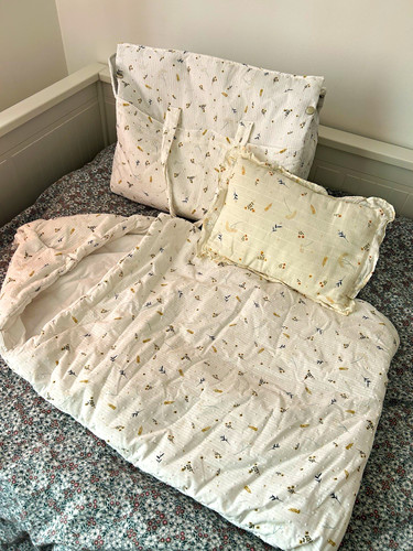 Soft carrycot liner set with - soft,
