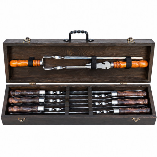Shish kebab skewers set - , 6