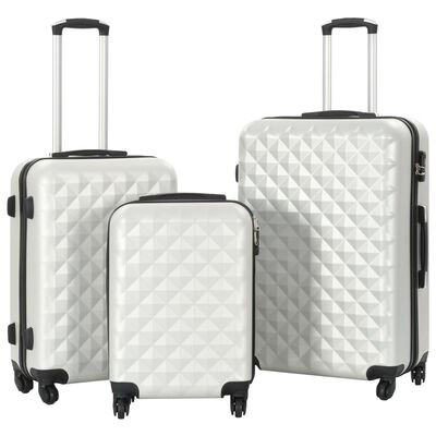 Vidaxl hardcase trolley set - trolley, 3