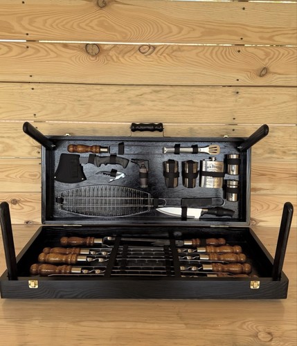 Skewers set tools grill - set,