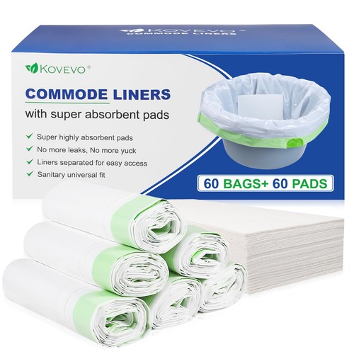 Pack commode liners with - pack,