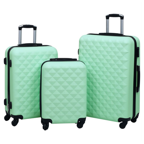 Hardcase trolley set piece - trolley, 3-piece